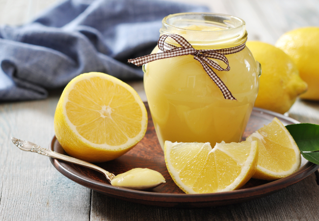 Golden Lemon Curd with Duck Eggs_EP Golden lemon curd made with duck eggs