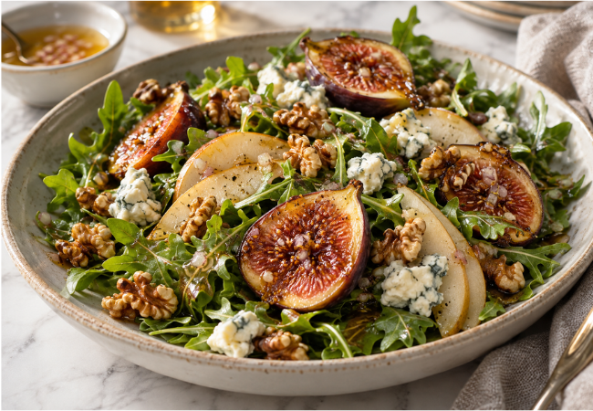 Lavender Fig Arugula Salad