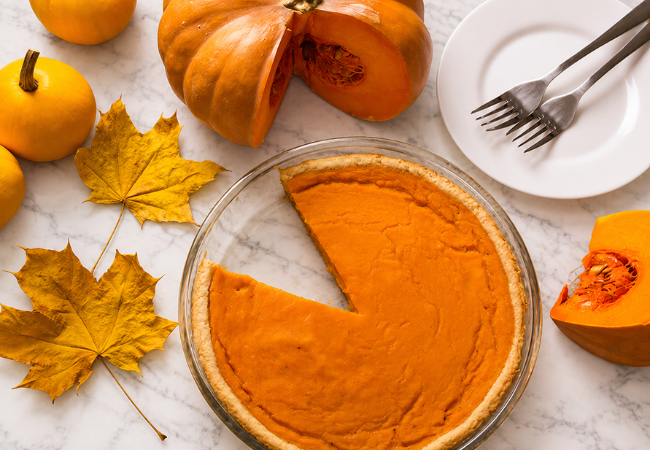 Choosing the best pumpkins for making pie